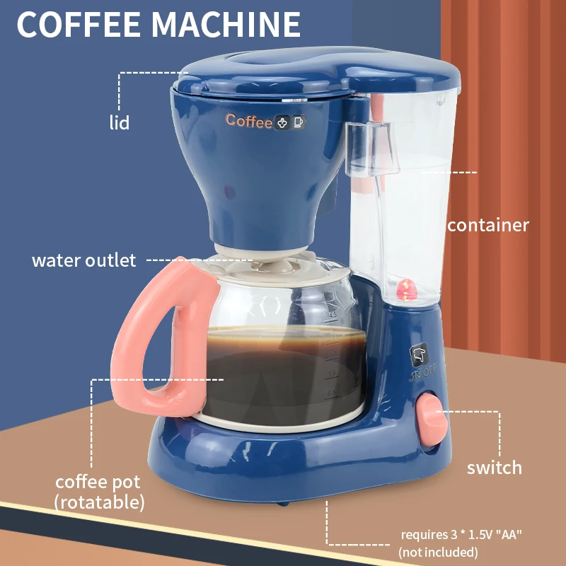 Kitchen Toys Home Appliance Toy Kitchenware Accessories Household Lifelike Creative Realistic Electrical Interactive Modeling
