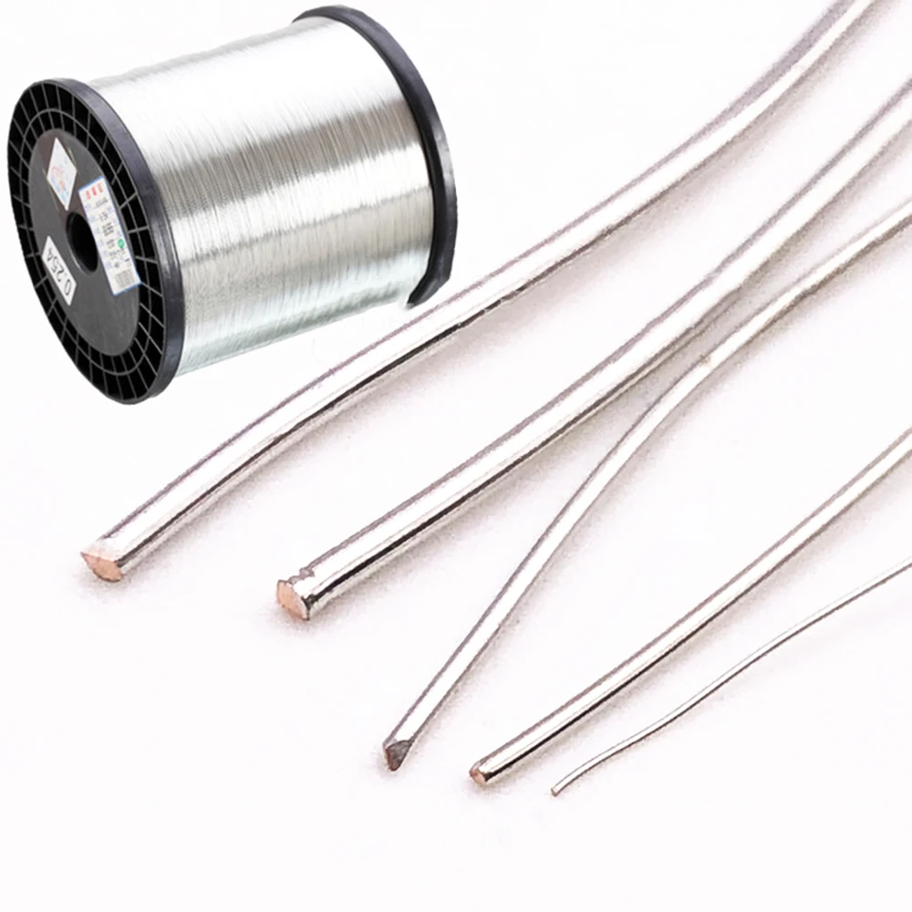 Fio de Cobre Estanhado Fio de Cobre Placa de Circuito Jumper Dedicado Fio Desencapado Solderability Excelente 0.2 mm 0.4 mm 0.5 mm 0.6 mm 0.8 mm mm