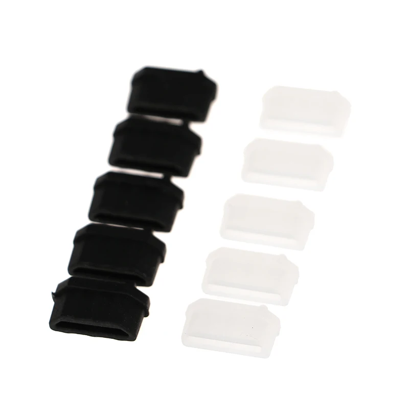 10pcs Protective Cover Rubber Covers Dust Cap For HDMI Female Dust Plug