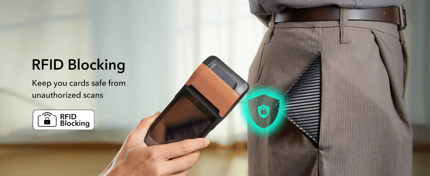 Billetera ESR con protección RFID para tarjetas