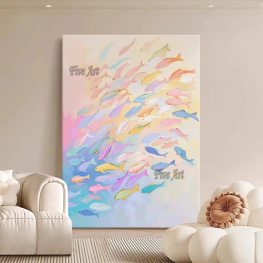 Colourful Newest Hand Painted Modern Abstract Acrylic Oil Painting No Frame 100% Handmade Kids Room Pictures Home Interior Decor Colourful Newest Hand Painted Modern Abstract Acrylic Oil Painting No Frame 100% Handmade Kids Room Pictures Home Interior Decor