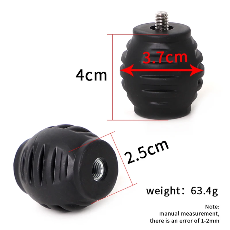 1Pc Archery Balance Bar Stabilizer Ball Bow Riser Damper  Bow Handle Damper Shock Absorber Shooting Accessories 2