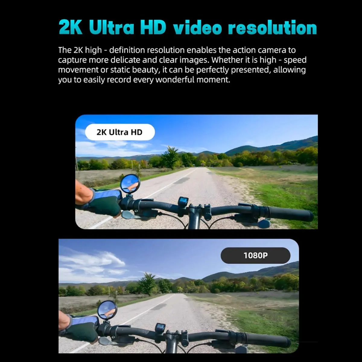 Voyage en ville : caméra de poche 4K 60fps posée sur une table de café, prête à filmer des moments authentiques.