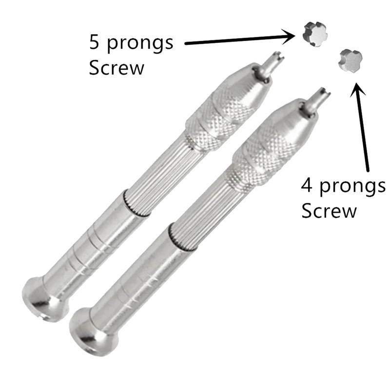 

4 Prongs & 5 Prongs 2.75Mm Blades Precision-RM Screwdriver Tool For RICHARD MILLE Watch Strap Band Bezel Case Rear Screw