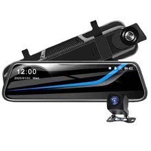 

Car Mirror Dash Camera Dash Cam Dual Lens Car Camera Full Hd Drive Recorder Stream RearView Mirror
