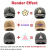 KUNEMS Custom Bucket Hat Logo Print Cotton Big Head Fisherman Hat for Men and Women Brand Design Embroidery DIY Summer Unisex 4