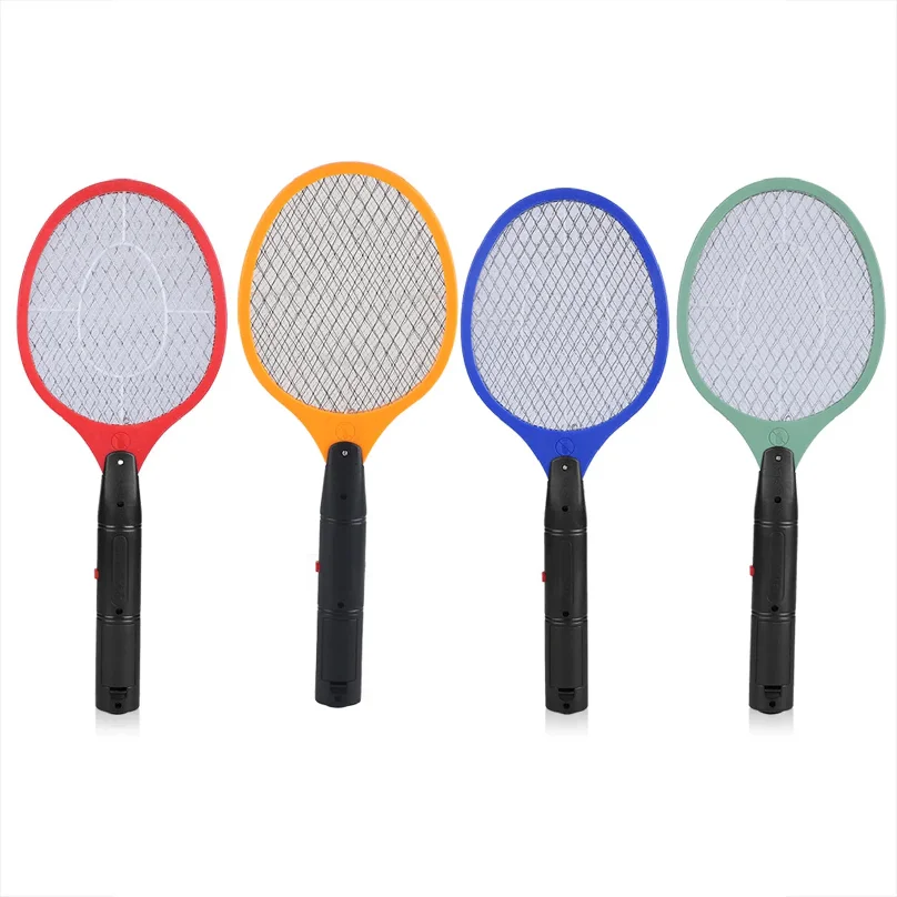 Electric Mosquito Swatter Cordless Battery Power Electric Fly Mosquito Swatter Bug Racket Insects Killer_voghion.com