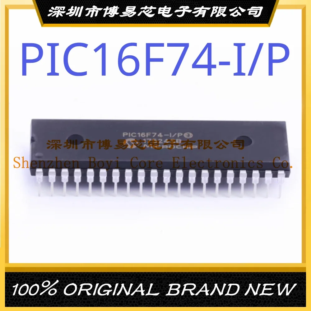 

1 PCS/LOTE PIC16F74-I/P package DIP-40 new original genuine microcontroller IC chip