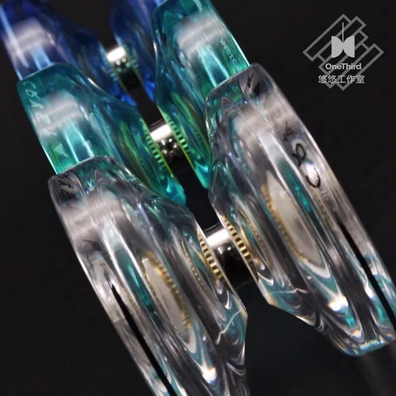 Beginner Yo-yo Crystal K2-crystal Professional Fancy Yo-yo Magic Yoyo Ghost Hand Cool Color Transparent Edition Gift Toys