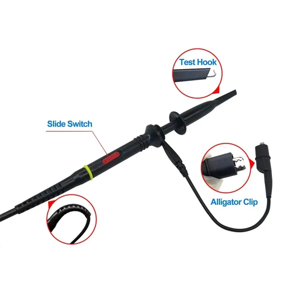 MCX Oscilloscope Probe Kit MCX-B For Portable Oscilloscope With Probe Clip Marking Ring Protective Cap Hook oscilloscope probe oscilloscope probe kit