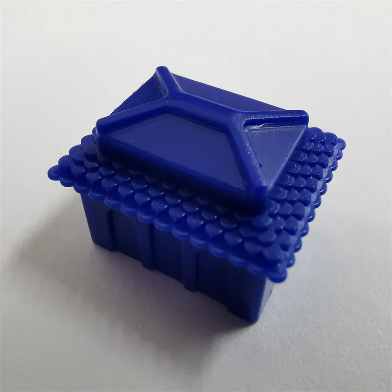 Board Game Table Games Game Replacement Pieces 60pcs/set Monopoly Game Chess House Hotel Three-dimensional Small House Accessories