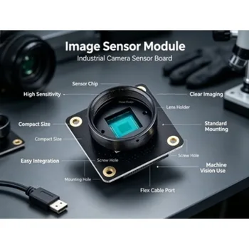 IMX296 Telecamera industriale Otturatore globale Visione artificiale Sensore IMX296 Apparecchiatura di automazione per ispezione visiva ad alta velocità