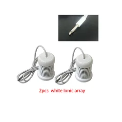 Ionic Detox Foot Bath with Stainless Steel Array and Infrared Heating Belts (2pcs white array)