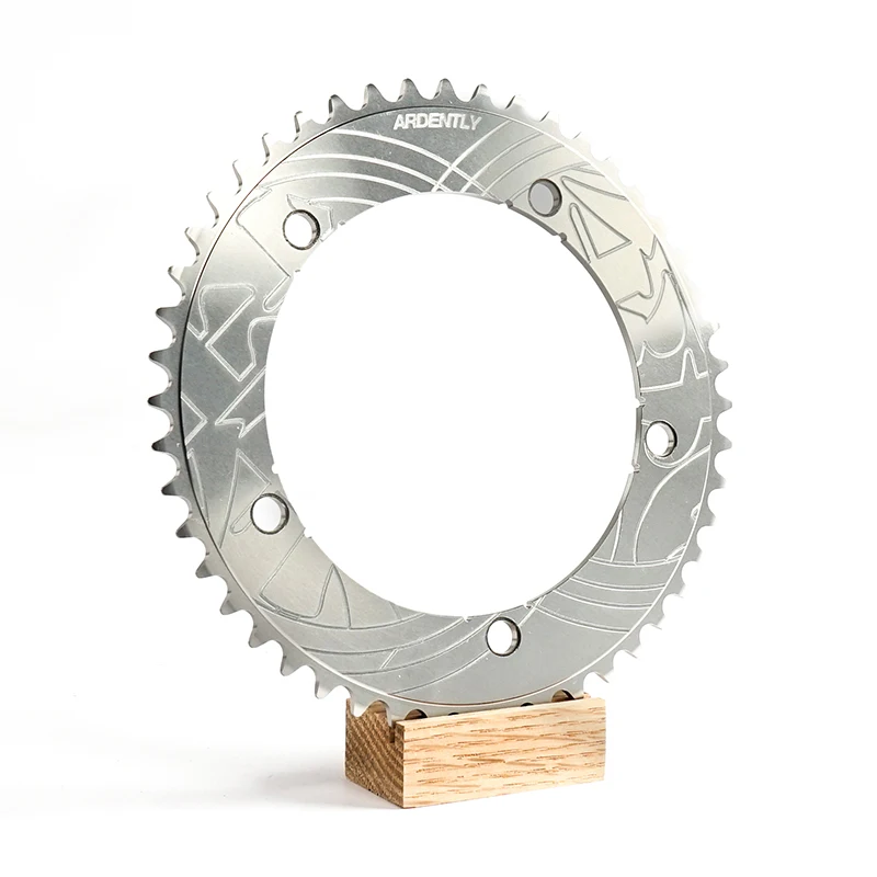 Ardently Fixed Gear Bicycle Chainring BCD144 Single Disc Gear Round