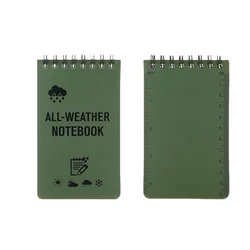 Waterproof Tactical All - Weather Pocket Notebook with Lined Pages (1pcs)