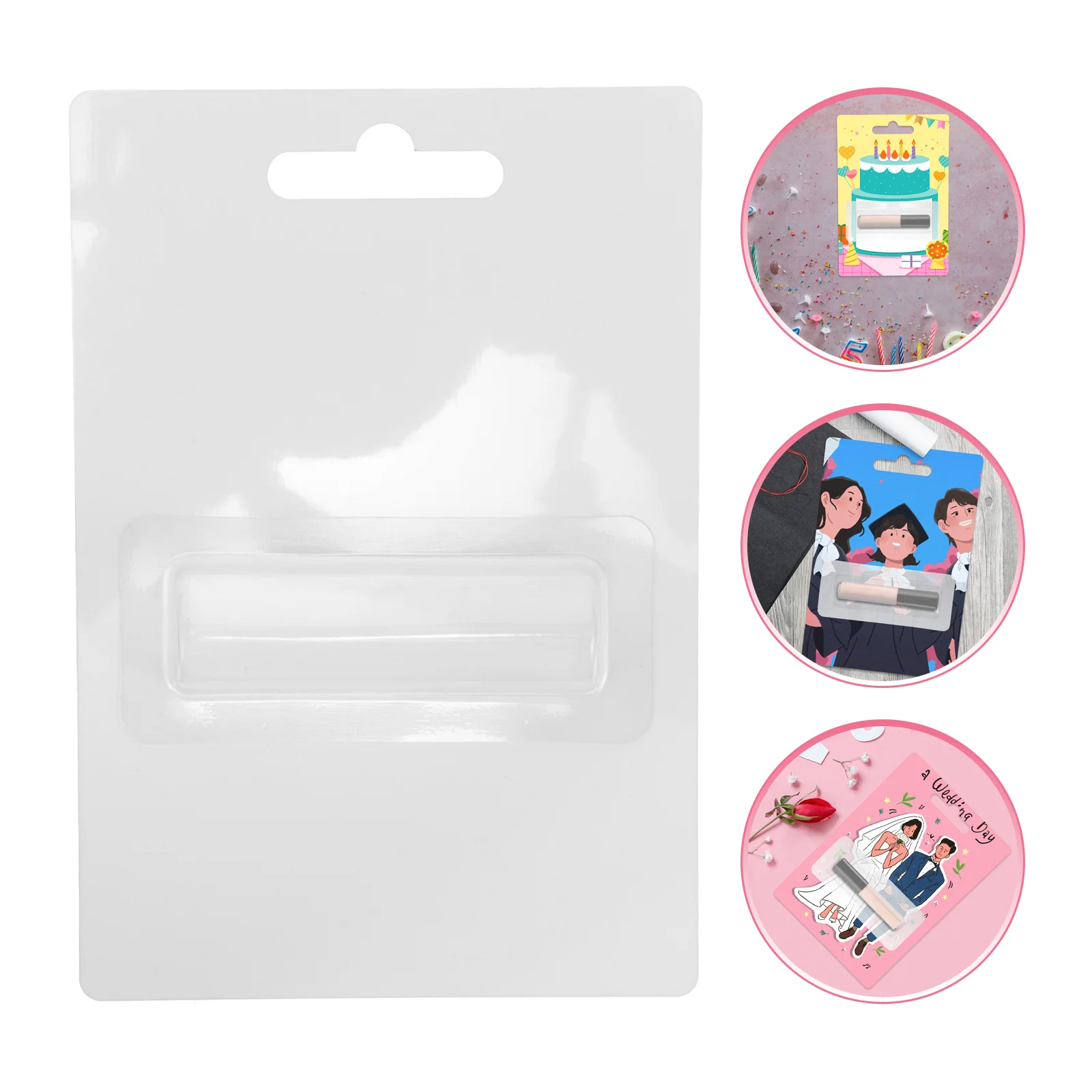 Money Card Blank Cards Bulk Sublimation Graduation Blanks Lip Balm Pouches for Blessing Holder Small Gift Party Message