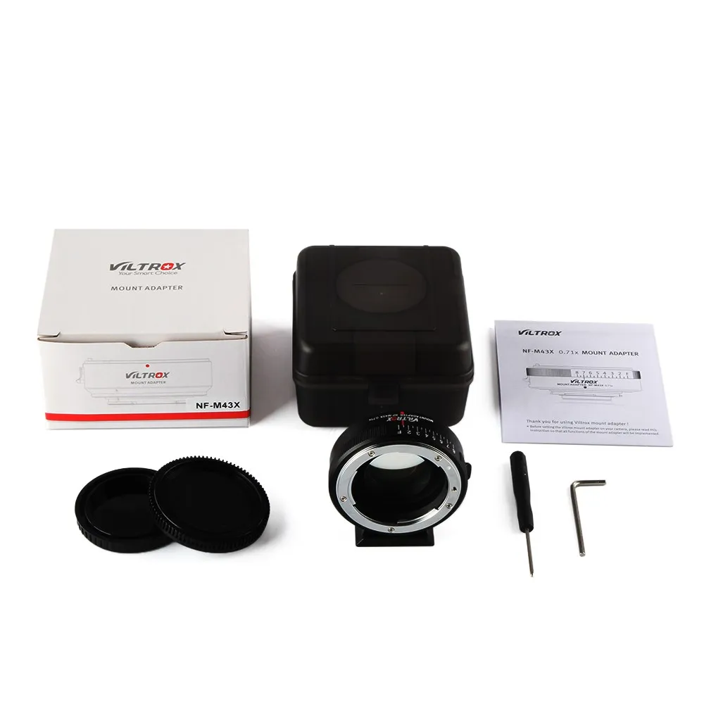 SHOTEN Adattatore per obiettivo EF a m4/3 Canon EOS EF EFS a SHOTEN Adattatore per obiettivo EF a m4/3 Canon EOS EF EFS a