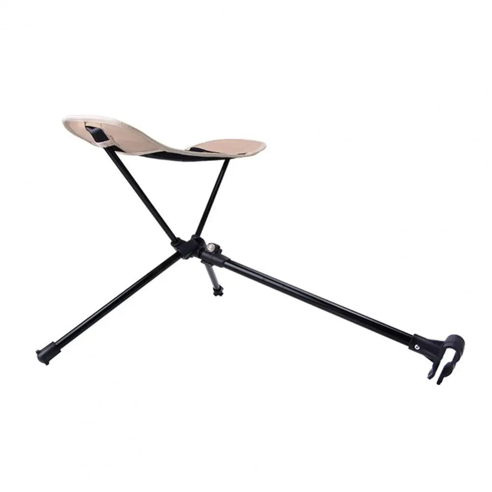 

Folding Chair Camping Chair Versatile Folding Chair Retractable Footrest High Stability Waterproof Ideal for Camping Moon Chair