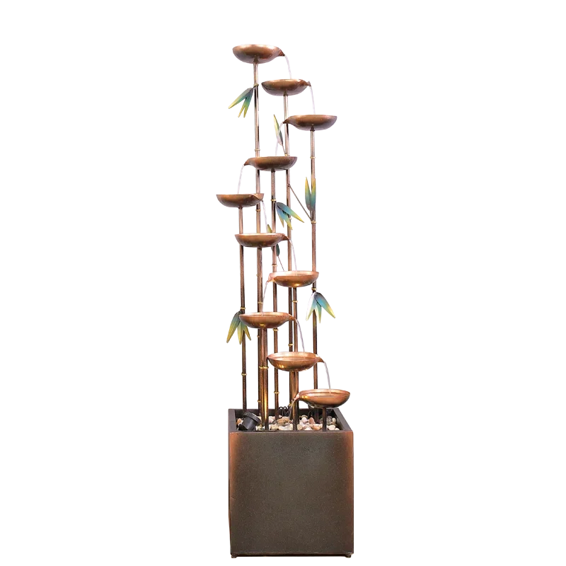 

Water Fountain Landscape Decorations Living Room TV Cabinet Lucky Decoration