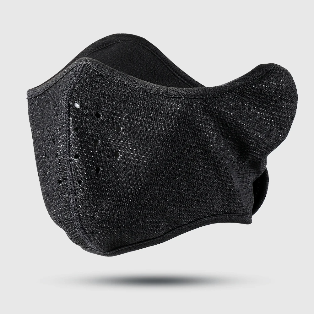 Mode Winter Thermo Fleece Sturmhaube Vollgesichtsmaske Skifahren Hut Bandana Hut Winddicht Snowboard Schals Damen Herren Helm Kappe – Detail 23
