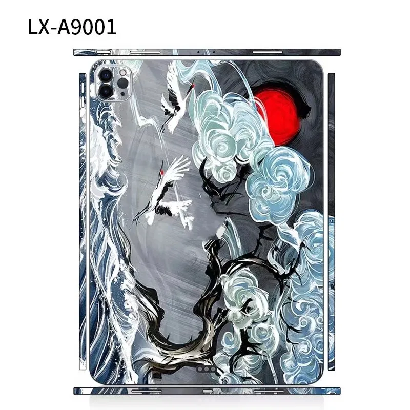 For iPad Pro 2020 12.9 11 Case 3M Back Film Covers Lightning Decal Skin Protector Sticker For iPad mini6