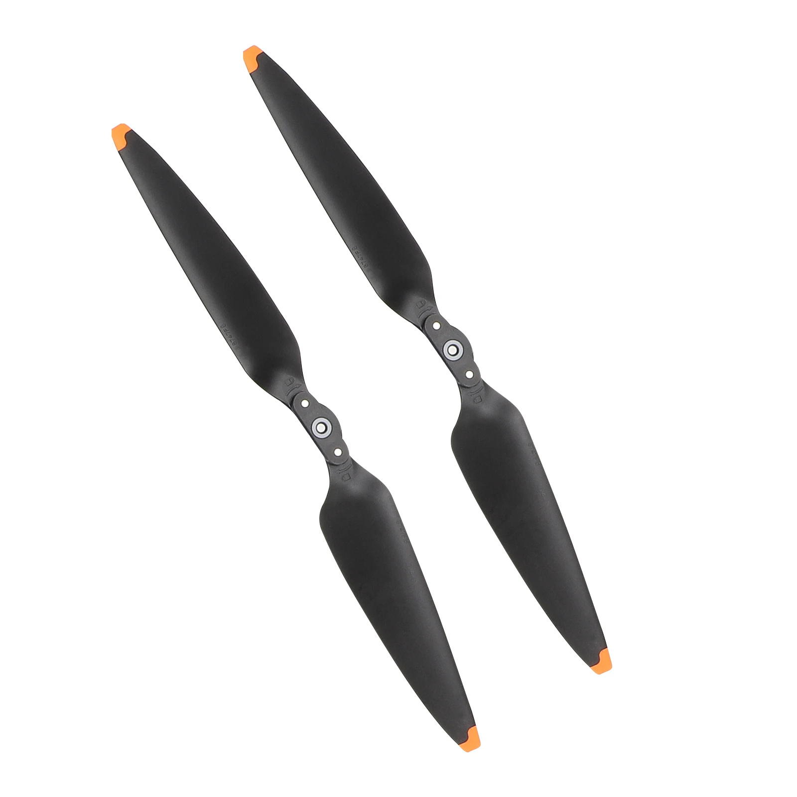 Détail des hélices de rechange pour DJI Air 3, faible bruit, pales CW et CCW empilées.