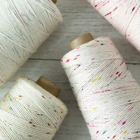 200g/Roll 100% Daylight Cotton Yarn Autumn And Winter Hand Knitting Wool Line Crochet Sweater Shawl Clothing DIY 2