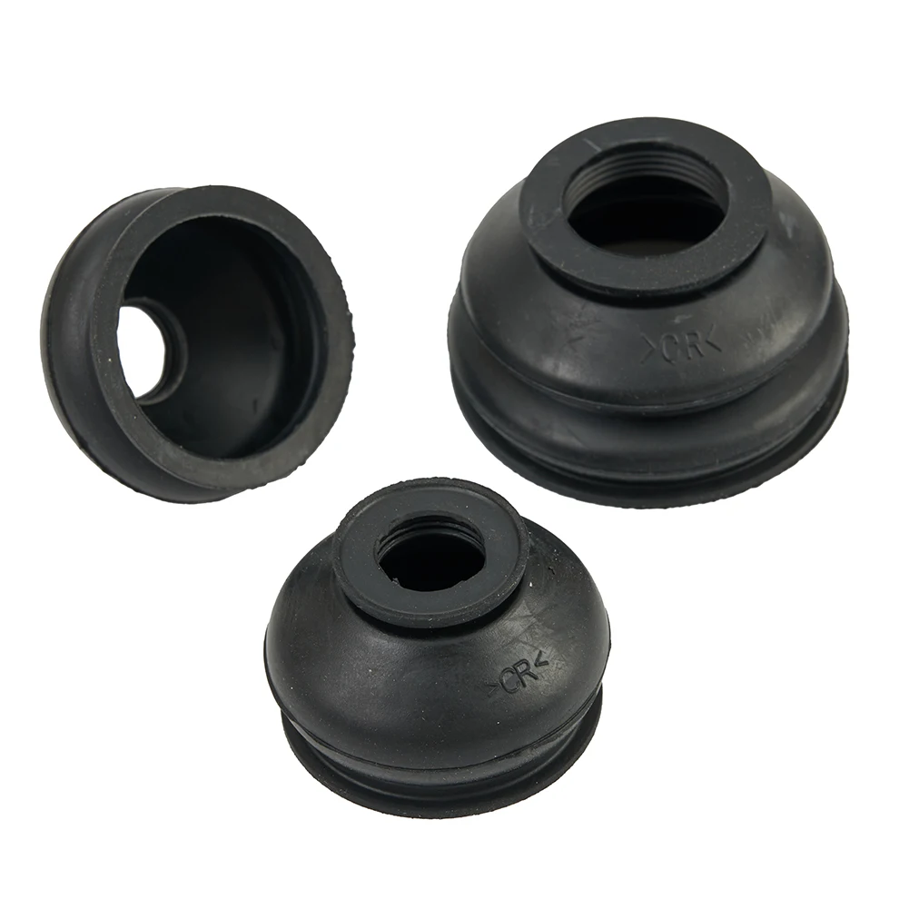 

Ball Joint Dust Boot Covers Hot Minimizing Wear Part Replacement Replacing Rubber Set Assembly Black Tie Rod End