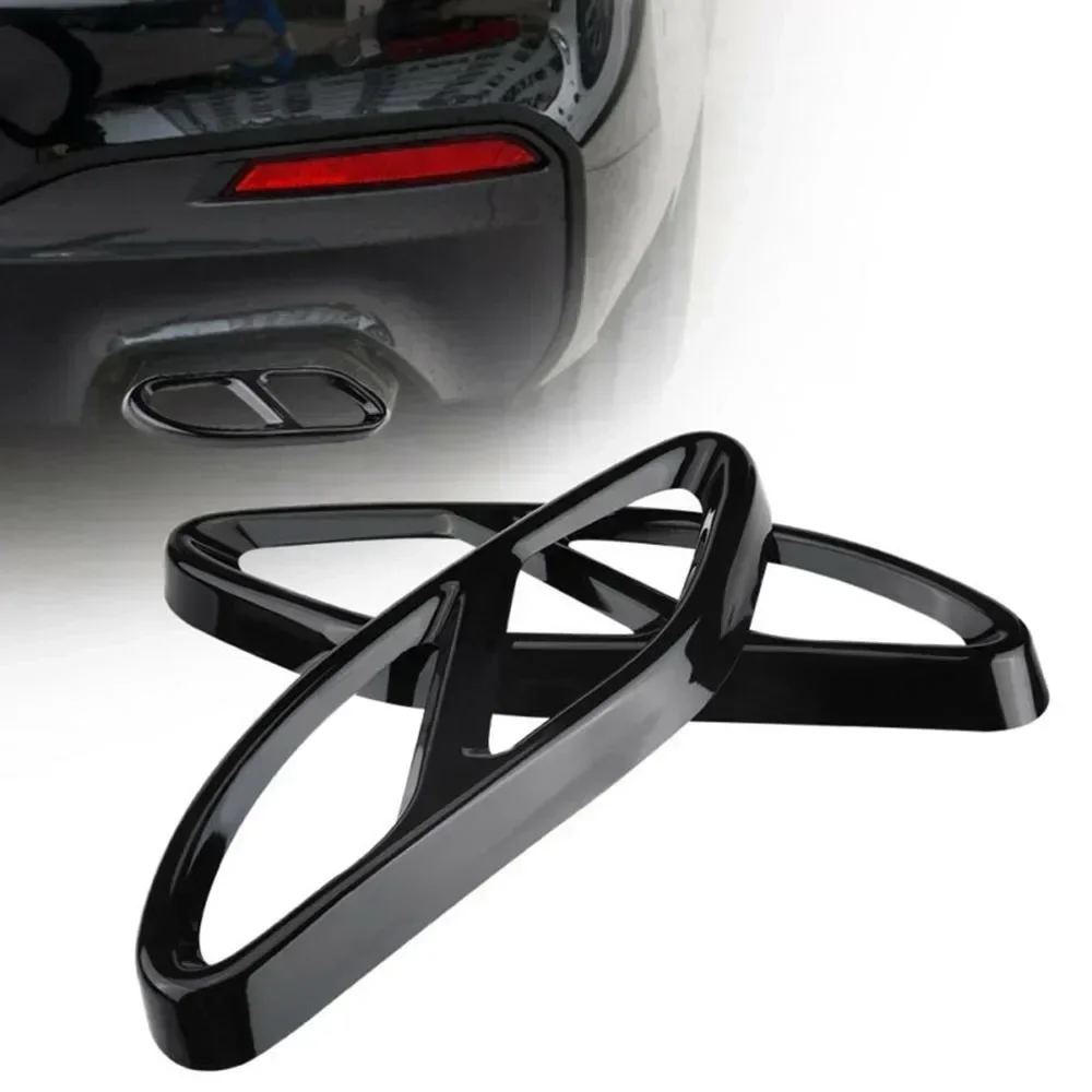 Enhance Your Car's Appearance with For Mercedes GLC C E Class W205 Coupe W246 W212 W213 W176 Exhaust Pipe Tip Cover