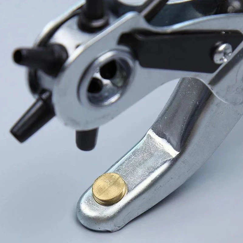 Description Picture 5 of itemMulti-function Punch Pliers Round Hole Oval Hole DIY Tool Watchband Strap Household Leathercraft Leather Belt Hole Punch Plier