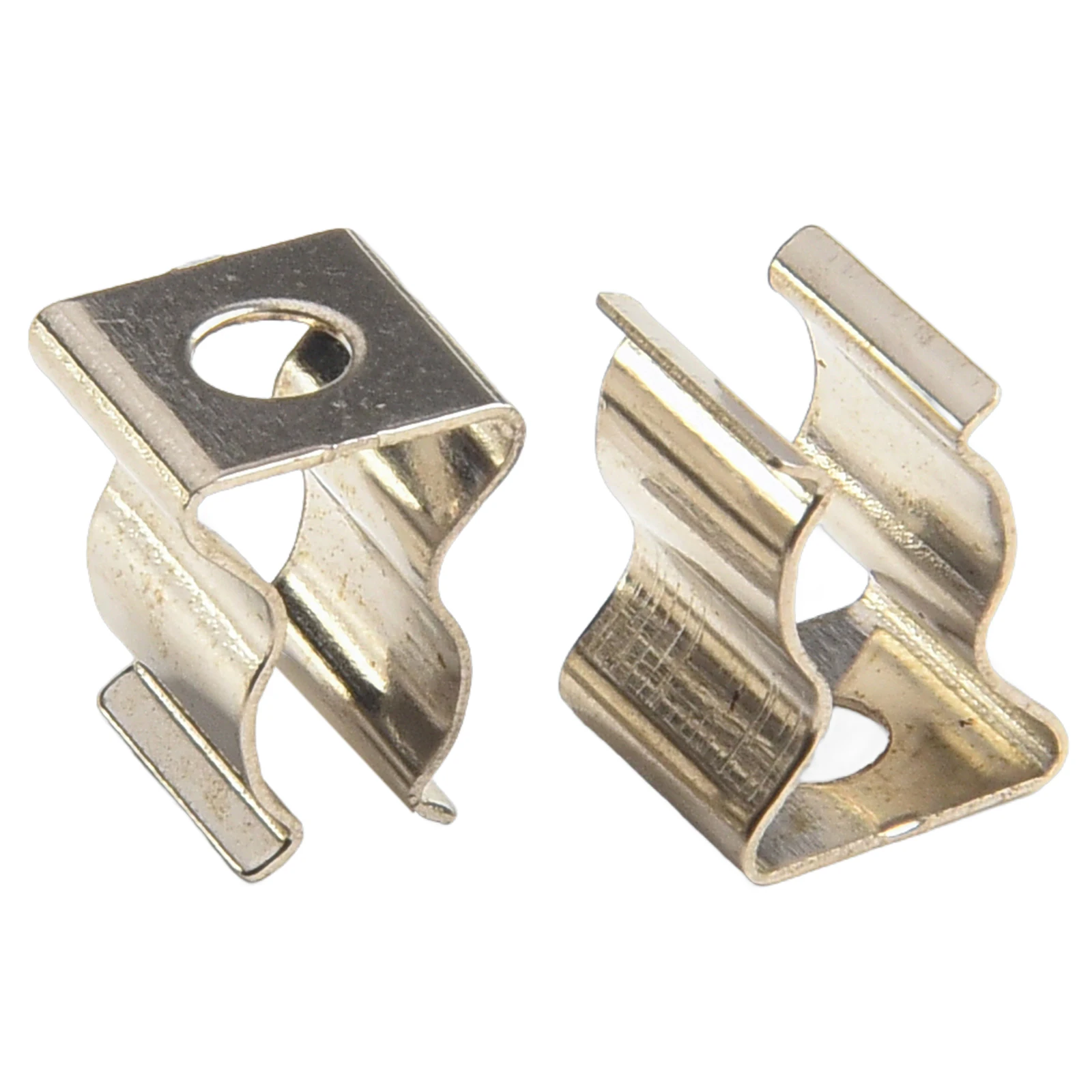 10pcs Heavy Duty Narrow Base Tool Spring Terry Clips Heavy Duty Tool Storage Hangers For Garages Sheds Hardwares