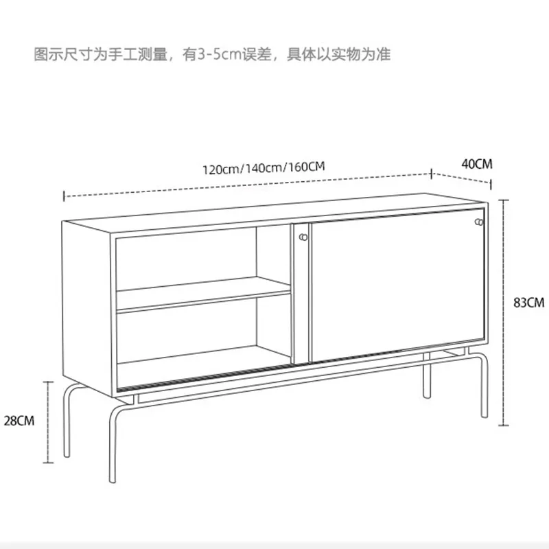 et De Cuisine Vintage Sideboards Kitchen Storage Sideboard Side Table Furniture House Wooden Decoration Nordic Cabinets LT