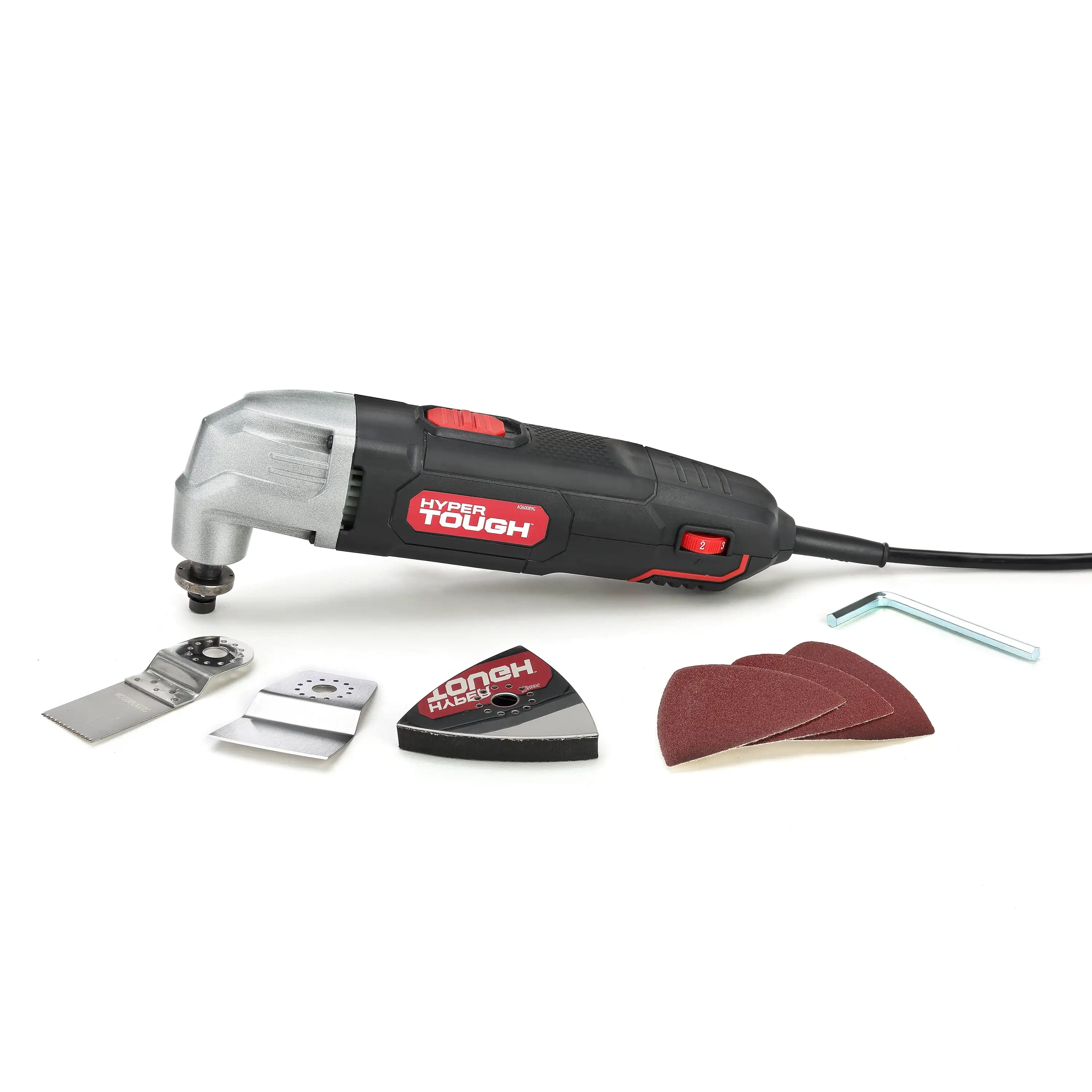 

Hyper Tough 2.1 Amp New Condition Corded Oscillating Multi-function Tool