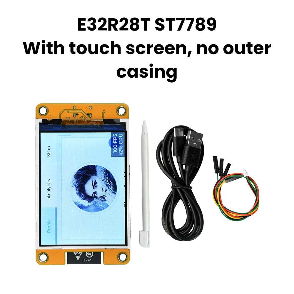 ตัวเลือกสินค้า โมดูลจอสัมผัส TFT ESP32 หลากหลายขนาด 2.8-4 นิ้ว
