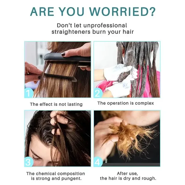 Magical Keratin Hair Mask Professional Fast Repairing Damaged Frizzy Hairs Soft Smooth Shiny Permanent Straightening Hair Care