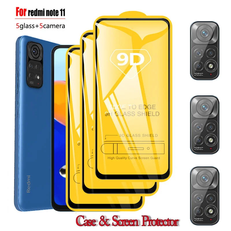 cristal templado 9H para Xiaomi redmi note 11s protector pantalla