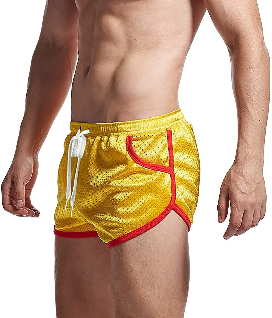 AIMPACT Athletic 3 Inch Workout Gym Booty Swimwear Shorts Sexy for Men Marathon Running Sleepwear 4