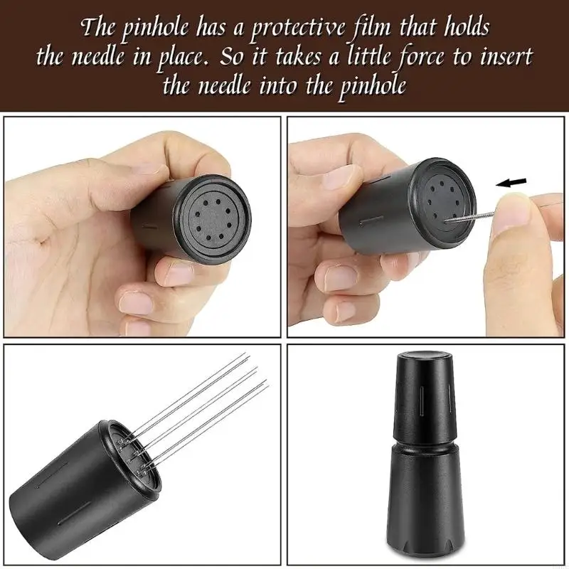 L8RE Needle Coffee Tamper Espresso Stirrer Stirring Gadget Coffee Powder Distributors