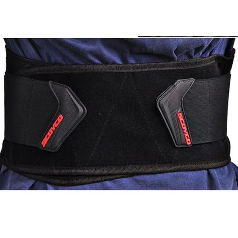 허리 벨트 오토바이 보호 장비 모토 신장 피로 방지 고무 탄성 사이클링 레이싱 Motocicleta motocross Scoyco U08