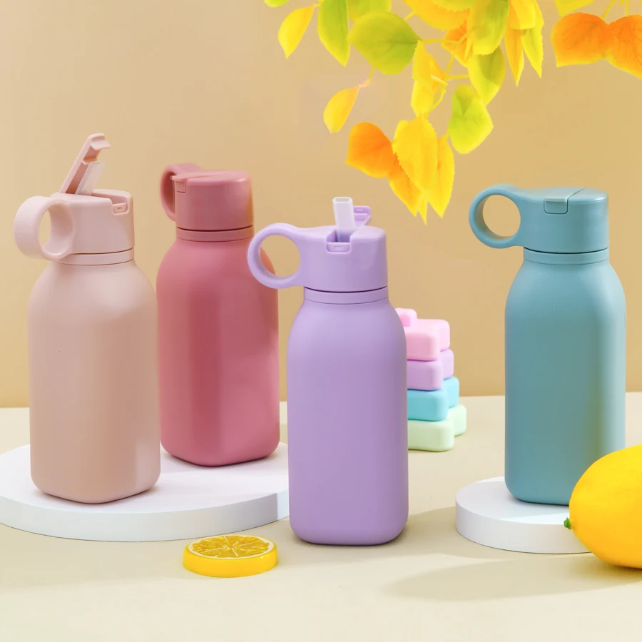 1PCS Baby Learn To Drink Cup Drinkware Silicone Cups For Toddlers & Kids LeakProof Child Water Cup Bottle Feeding Cup Baby Stuff 3