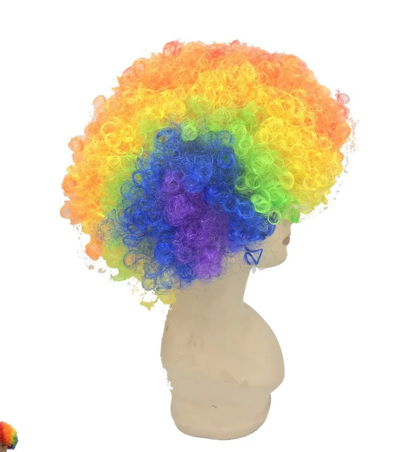 2024 Color Explosion Joker Wig styled look