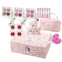 FLORTTE ALL IN Makeup Set Box Full Eyeshadow Palette Blush Cream Lipstick Professional Makeup Kit 19 PCS 1