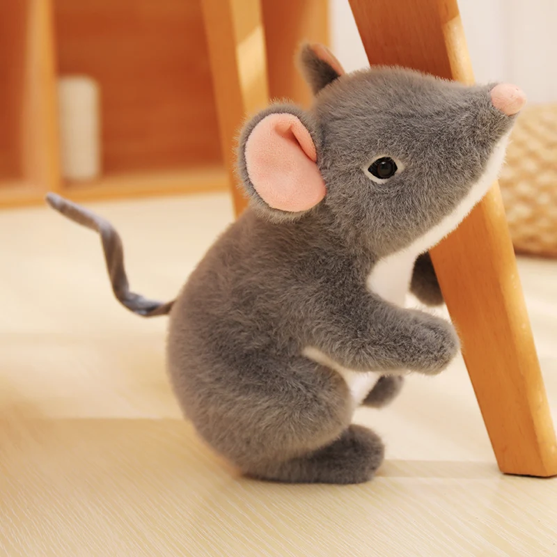 Hot Simulated Mouse Super Soft Plush Mouse Plushy Doll Stuffed Rat Plush Animal Toys for Children Peluche Mascot Gift