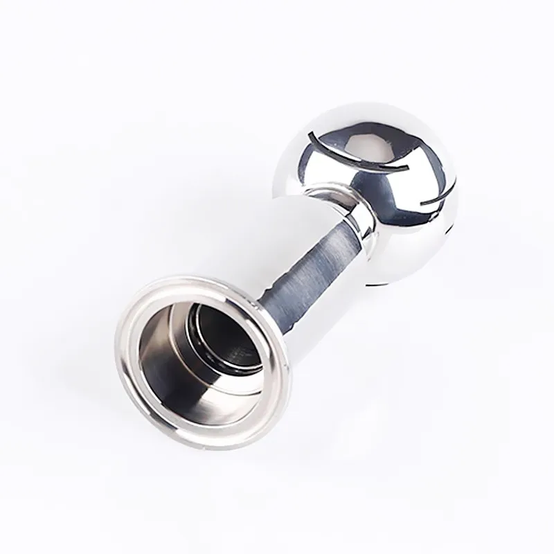 Rotating Cip Sanitary Spray Ball 1.5inch & 2inch Tri-Clamp Tank Cleaning Ball For Distillation Stainless Steel 304