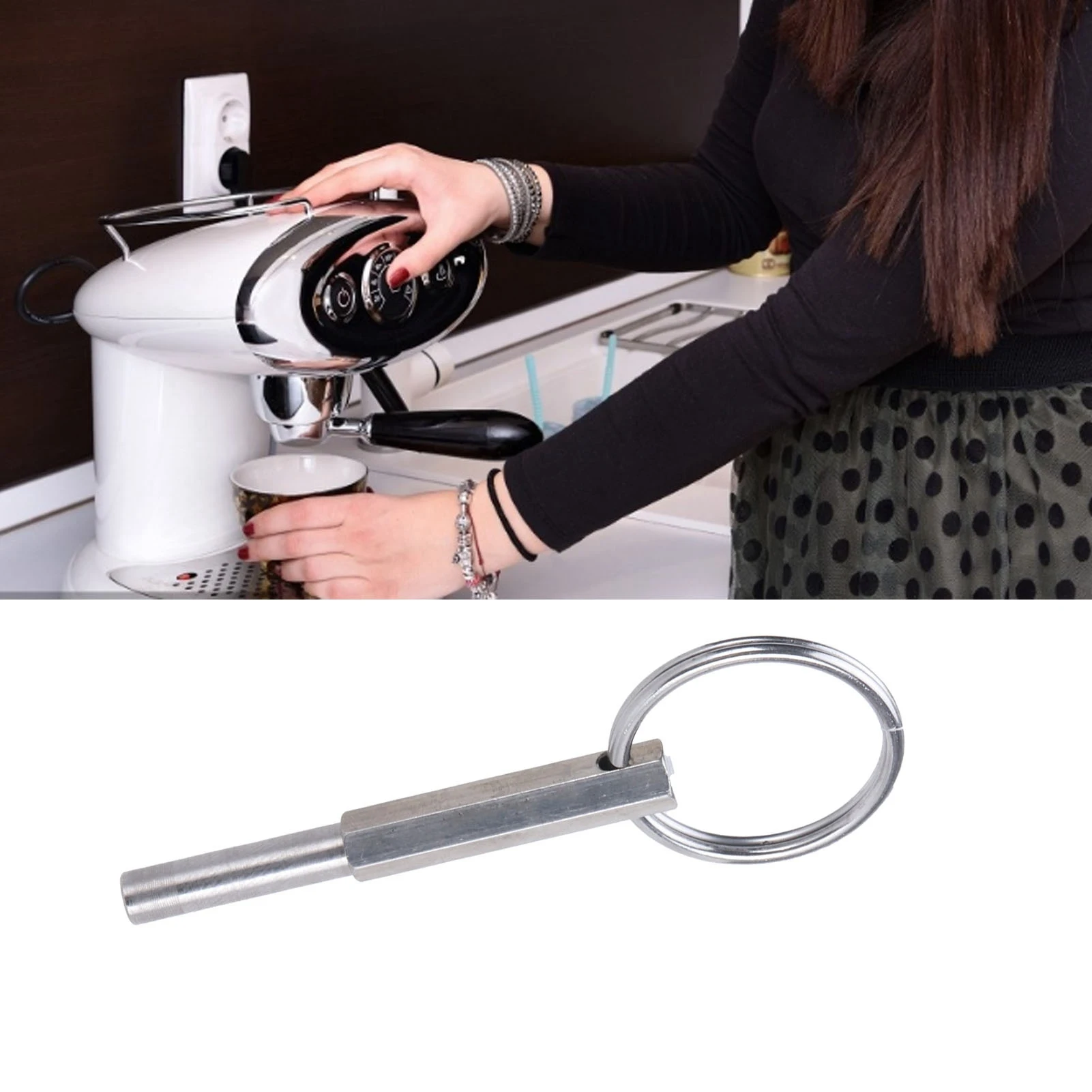 Description Picture 3 of itemCoffee Machine Repair Security Tool Key Open Security Oval Head Screws Special Bit Key Removal Service For Coffee Machine