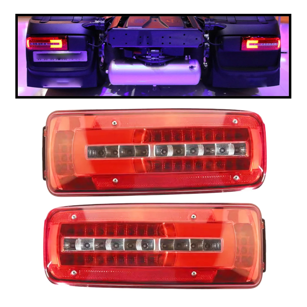 

1Pc Tail Light For DAF XF530 CF LF XF 24V LED Rear Light Accessories Parts OEM 1981864 2007613 1981862 2007614 Right Or Left