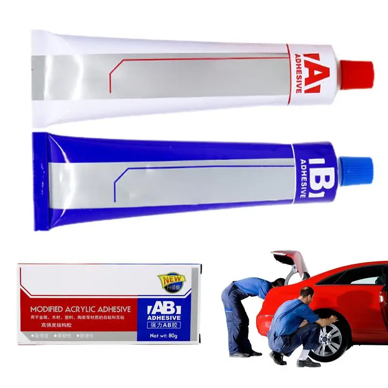 

Silicone Sealant Super Glue Liquid Bottle Adhesive Instant Glue AB Casting Repair Adhesive High Temperature plactic Iron Rubber