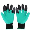 1pair Garden Gloves With Claws ABS Plastic Garden Rubber Gloves Gardening Digging Planting Durable Waterproof Work Glove Outdoor 6