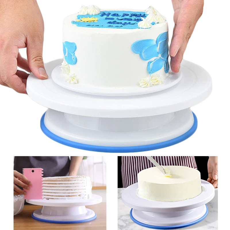 Cake Decorating Stand Turntable  12 Inch Cake Decorating Table - Cake  Stand Baking - Aliexpress