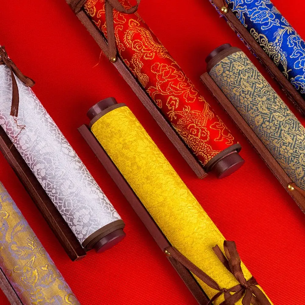 자동으로 사라지는 필기 용품 물 쓰기 천 서예 연습용 서예 천 서예 스크롤